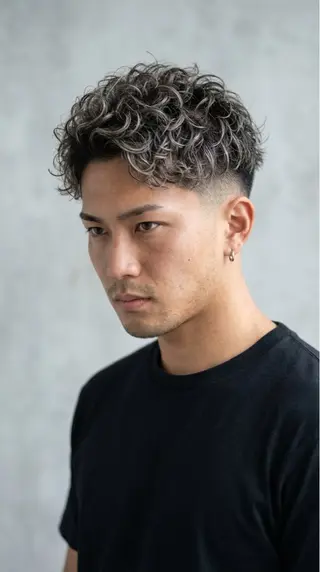 ショート パーマ メンズ 🔮メンズ縮毛矯正 メンズパーマ💎竹永のヘアスタイル