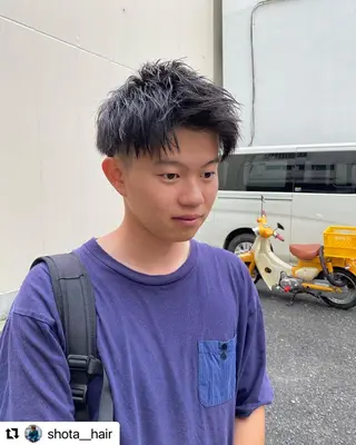 ミディアム カラー メンズ 🩷Eny terrace🩷のヘアスタイル