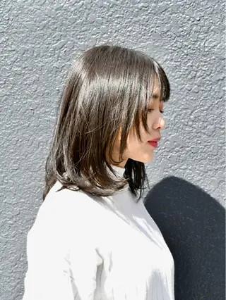 ミディアム 🎀似合わせカット/ ボブ/佐瀬千枝🎀のヘアスタイル