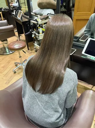 ロング 溝口 槙里也のヘアスタイル