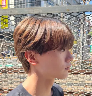 ショート パーマ メンズ 韓国風メンズ/毛流れ ヘアなら須田龍世のヘアスタイル