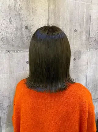 ミディアム カラー 【縮毛矯正特化】 kyokaのヘアスタイル