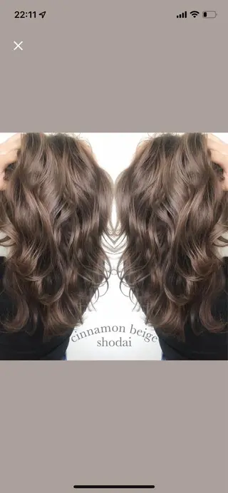 セミロング カラー パーマ ヘアアレンジ メンズ キッズ ネイル マツエク・マツパ アイブロウ 髪質改善🇰🇷 レイヤーカット/梅田のヘアスタイル