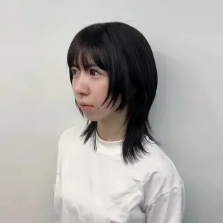 ミディアム Morimoto Laryaのヘアスタイル