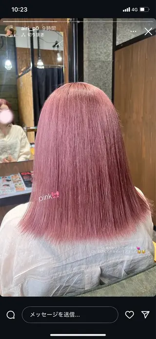 ミディアム カラー 🫟Blanco🫟 Color&Careのヘアスタイル