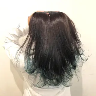 ロング カラー 無料カットモデル募集 BLINK京橋店のヘアスタイル