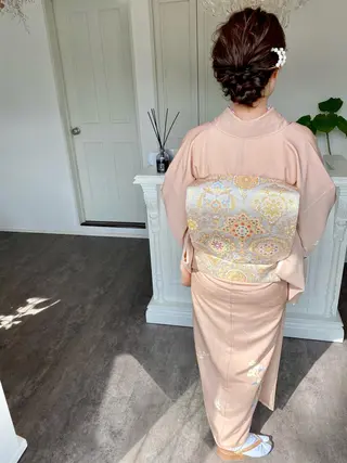 ロング ヘアアレンジ 成松 勇治のヘアスタイル