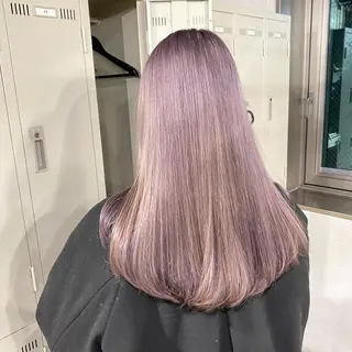 ロング カラー エフェクトブリーチ 🌟前澤啓太朗のヘアスタイル