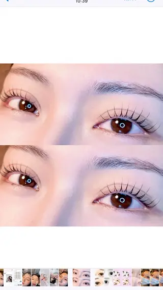 マツエク・マツパ fein. mizuki🌙のマツエク・マツパデザイン