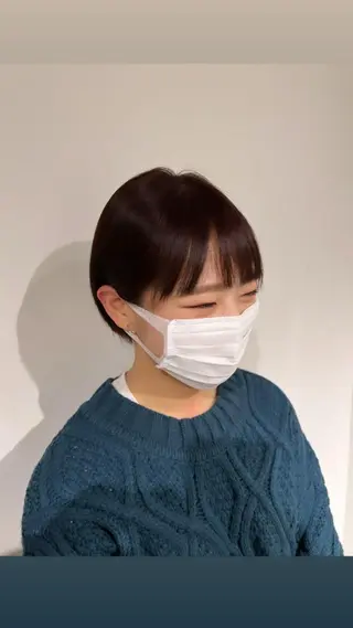 ショート GO TO DAY 渋谷モディ店所属・艶髪 mayuka💖のヘアスタイル