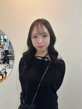 セミロング enrich / キタガワ カノンのヘアスタイル