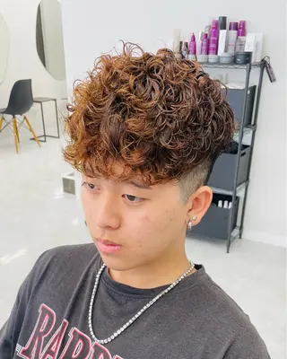 パーマ メンズ 👑メンズ/パーマ/ 小島桐弥👑のヘアスタイル