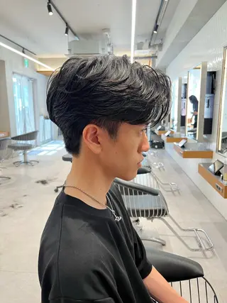 パーマ メンズ nico TOKYO Logic店所属・渋谷/メンズ 特化/MIZUKIのヘアスタイル