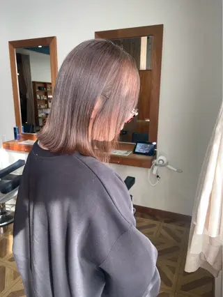 ミディアム カラー 野島 正子のヘアスタイル