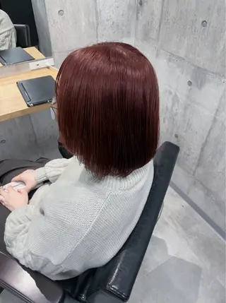 ショート ayano /レイヤー/艶カラーのヘアスタイル