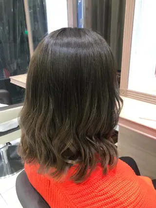 ミディアム カラー メンズ特化/ パーマChihoのヘアスタイル