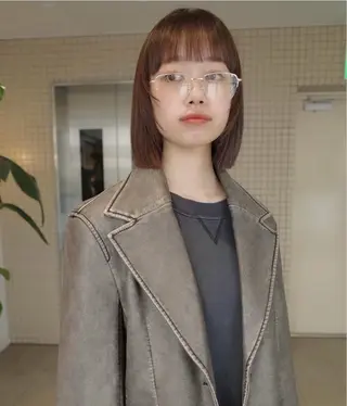 ショート Sēek by Belle所属・透明感カラー/千葉 /姫花🫧🐇のヘアスタイル