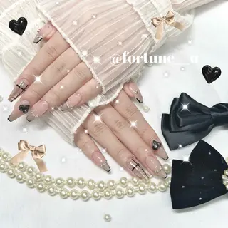 ネイル 1/21空✩.💜 Yuuna💜のネイルデザイン