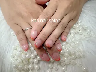 ネイル kao nail マグネット/長さだしのネイルデザイン