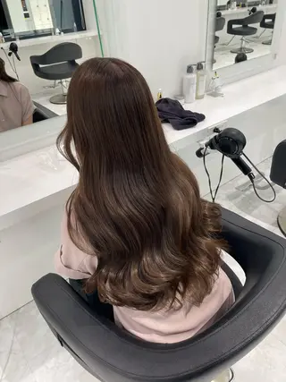 ロング カラー ブリーチなし特化 美容師💖SAE💖のヘアスタイル