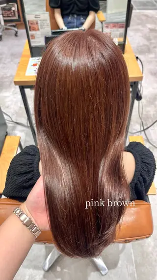 カラー かわいいを＋🎀☘️ 上品hair/ 星愛のヘアスタイル