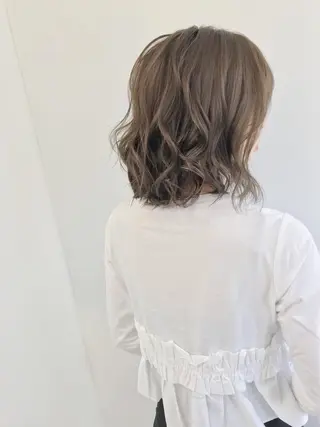 ミディアム メンズパーマ/難波/ 心斎橋　室園亮佑のヘアスタイル