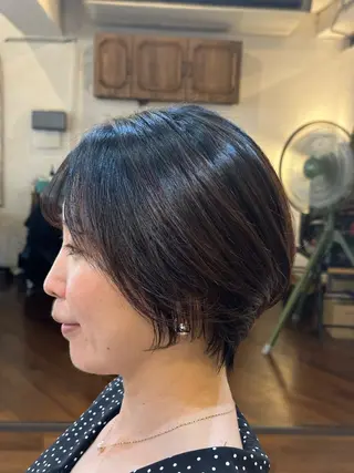 ショート スパイキー/ ピンパーマ/緑川雄也のヘアスタイル