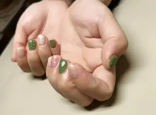 ネイル ネイルサロンエーナインイオン栄町店所属・【モデル募集中】 🕊️Yayoiのネイルデザイン