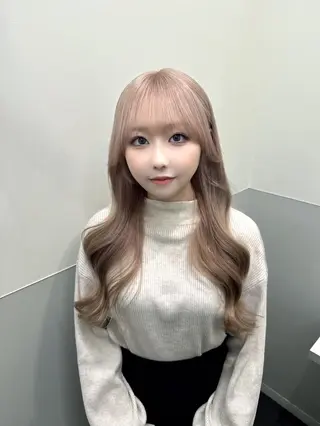 ロング カラー 🪽はづき🫧 透明感カラー🪽のヘアスタイル