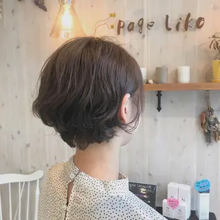 ショート 透明感カラー/ 寺田千雅子のヘアスタイル