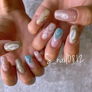 ネイル 菅原 さおりのネイルデザイン