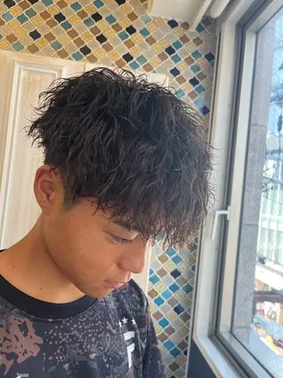 パーマ メンズ 友松 世奈のマツエク・マツパデザイン