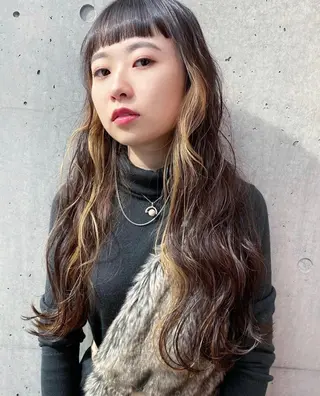 ロング カラー 🧡色落ちまで2度綺 麗なカラー🧡ヨシキのヘアスタイル