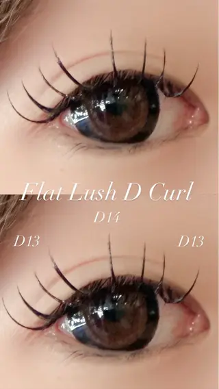 マツエク・マツパ Tripod所属・Tripod しおんのマツエク・マツパデザイン