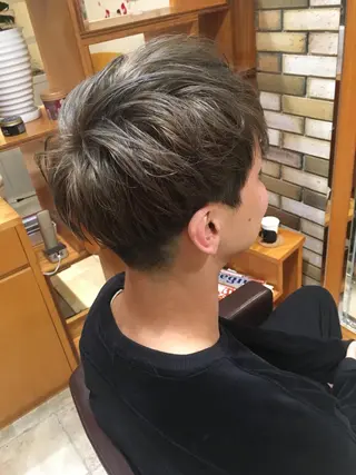 ショート カラー メンズ G LUX(ジールクス)所属・清水 まなのマツエク・マツパデザイン