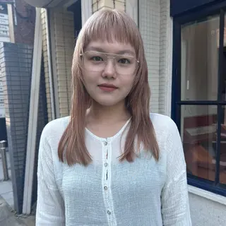 ロング カラー Lilu しずくのヘアスタイル