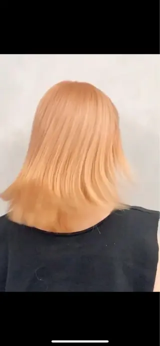 ミディアム カラー ハイトーン特化サロン 代表　中谷蓮のヘアスタイル