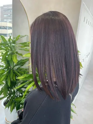 ミディアム カラー 🫖Eleanor Aya🥞のヘアスタイル