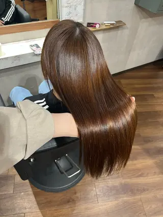 セミロング LandS  barber &beauty所属・髪質改善特化 長澤友哉のヘアスタイル