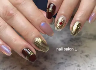 ネイル 吉川市 ネイルサロンLのネイルデザイン
