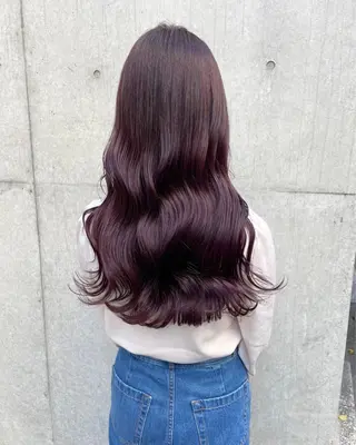 ロング ✨透明感カラー 恵比寿HAYATO✨のヘアスタイル