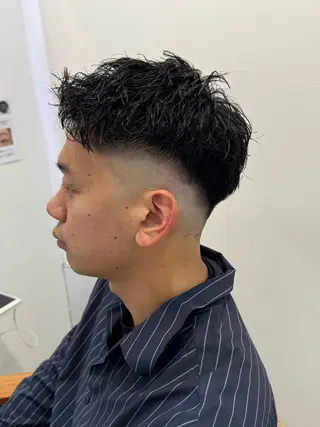 ショート パーマ ヘアアレンジ メンズ 🔥メンズ特化🔥 木村 祐太のヘアスタイル