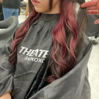 ロング カラー 韓国スタイル🇰🇷 トレンドレイヤー🪡のヘアスタイル