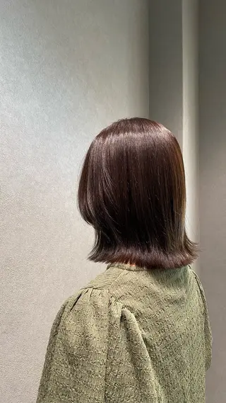 ミディアム カラー Chouette .ayakaのヘアスタイル
