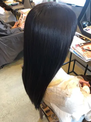 セミロング カラー 相原 美咲のヘアスタイル