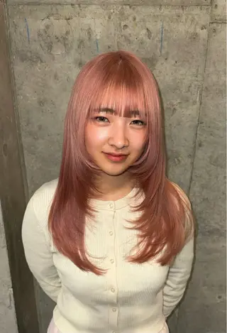 カラー canvas anew.所属・🦋ハイトーン🦋/ かのんのヘアスタイル