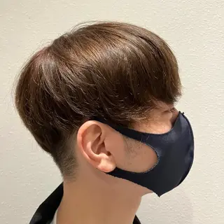 ショート カラー メンズ フルールドソレイユ所属・♡ナナコ♡ レイヤー/艶髪のヘアスタイル