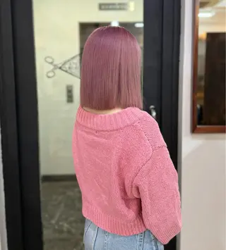 ミディアム カラー ブリーチカラーモデル 募集中/ リョウスケのヘアスタイル