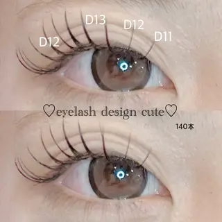 マツエク・マツパ AXSIA EYELASHのマツエク・マツパデザイン