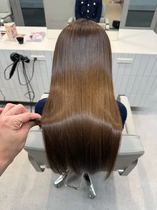 ロング MY KEY HAIR広島/髪質改善縮毛矯正【マイ キーヘア】所属・mykey hair / MAMIAのヘアスタイル